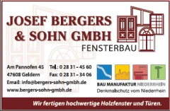 Josef Bergers & Sohn GmbH Holzfensterbau Geldern