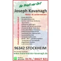 Joseph kavanagh malermeister Stockheim