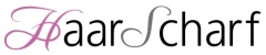 Logo Julia und Melina Ernst Friseursalon Haarscharf
