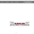 Logo K&auml;hler Metallbau & Schmiede