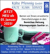 Kälte Pfennig GmbH Kälteklimatechnik Ahrensburg