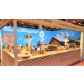 Stand indoor
