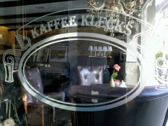 Eingangsbereich des Café Kaffee-Klecks