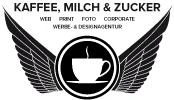 Logo Kaffee, Milch & Zucker