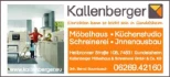 Logo Kallenberger GmbH & Co. KG Inh. Bernd Baumbusch Möbelhaus u. Schreinerei
