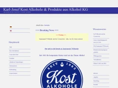 Karl-Josef Kost Alkohole und Produkte aus Alkohol KG Koblenz
