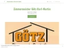Logo Karl-Martin G&ouml;tz Zimmerei