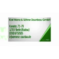 Karl Menz & S&ouml;hne Zaunbau GmbH gegr&uuml;ndet 1883 Berlin