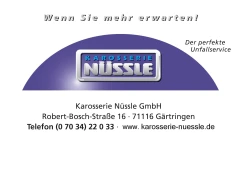 Karosserie N&uuml;ssle GmbH G&auml;rtringen
