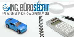 Logo Kfz-Gutachter Mitte - Ingenieur- und Kfz-Sachverständigenbüro Sécrit Sachverständige für Kfz-Schäden und -Bewertung