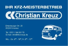 Kfz.-Meisterbetrieb Christian Kreuz Grassau