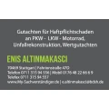 KFZ Sachverst&auml;ndigenb&uuml;ro Altinmakasci Stuttgart