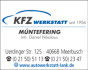 Logo Kfz Werkstatt Müntefering, Inh. Daniel Nikolaus