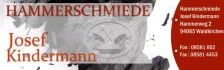 Logo Kindermann Josef Schmiedemeister