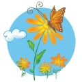 Logo Kinderyoga Monika Reichenbach