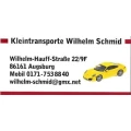 Kleintransporte Wilhelm Schmid Augsburg