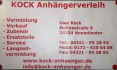 Logo Kock Anhängerverleih