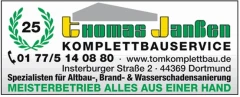 Komplettbauservice Thomas Janßen Dortmund