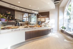 Konditorei-Cafe Altes Rathaus: Die Kuchen- und Tortenauswahl an der Theke