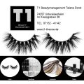 T1 Beautymanagement Tiziana Dorst, Untereisesheim TEL 07132 41142 - www.t1-theone.de - LASHES