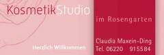 Logo Kosmetikstudio im Rosengarten Claudia Maxein-Ding