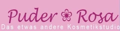 Logo Kosmetikstudio Puder-Rosa Eva Stegmeir
