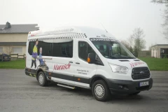 Mit 5 Rollst&uuml;hlen auf Tour.