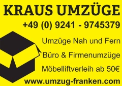 Kraus Umzüge & Transporte Bayreuth