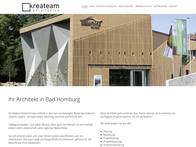 Kreateam Architekten Tel 06172 2716 Adresse Kreateam