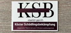 KSB - K&ouml;ster Sch&auml;dlingsbek&auml;mpfung Deggenhausertal