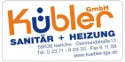 Logo Kübler GmbH Sanitär- und Heizungstechnik