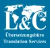 Logo L&C Übersetzungsbüro LLC & Co.KG Übersetzungsbüro