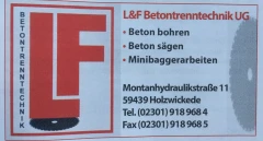 L&F Betontrenntechnik UG (haftungsbeschränkt) Holzwickede