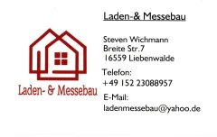 Laden- & Messebau -Bodenleger Steven Wichmann Liebenwalde