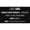 Lady Jane Domina Escort Service M&uuml;nchen