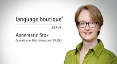 Logo Language Boutique Kleve ? Annemarie Stok