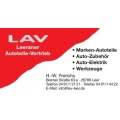 LAV Leeraner Autoteile Vertrieb Leer