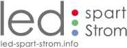 Logo LED spart Strom