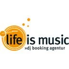 Logo life is music - dj booking agentur GbR
