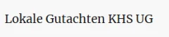 Lokale Gutachten KHS UG J&uuml;terbog