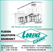 Lorenz Ceramik GmbH Baustoffe Transporte Wagenfeld