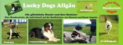 Logo Lucky Dogs Allgäu Hundeschule Brigitte Pfeilschifter