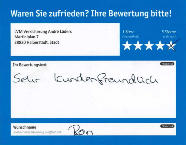 Lvm Versicherung Andre Luders Halberstadt Offnungszeiten Telefon Adresse