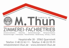 M. Thun Zimmereifachbetrieb GmbH & Co. KG Quarnstedt bei Wrist