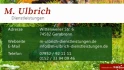 Logo M. Ulbrich Dienstleistungen