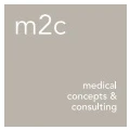 Logo der Werbeagentur m2c medical concepts &amp; consulting, Frankfurt am Main