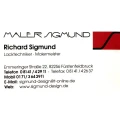 Logo Maler Sigmund Richard Sigmund