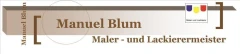 Logo Maler- und Lackierermeister Manuel Blum