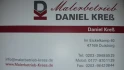 Logo Malerbetrieb Daniel Kre&szlig;