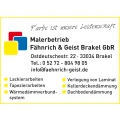 Malerbetrieb F&auml;hnrich & Geist Brakel GbR Brakel